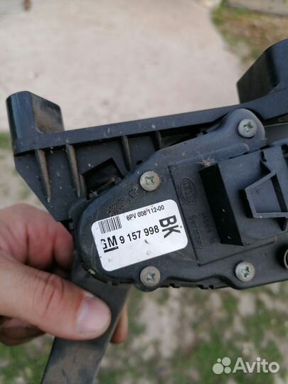 Дроссель и педаль газа на опель астра G