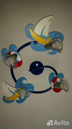Детская люстра + 2 бра