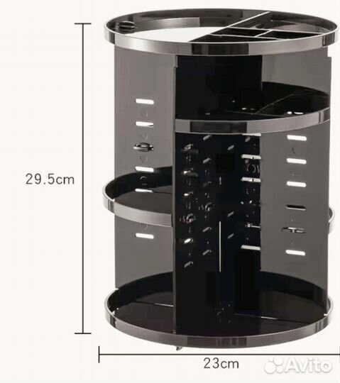 Вращающаяся на 360 коробка . Для косметики