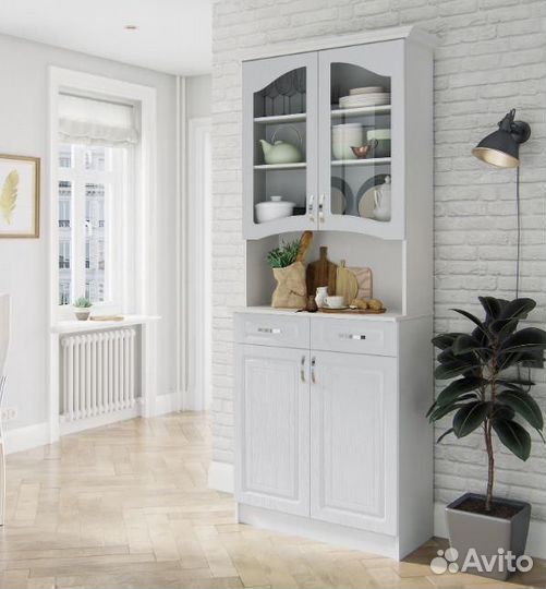 Буфет на 0,8 метра Клён белый