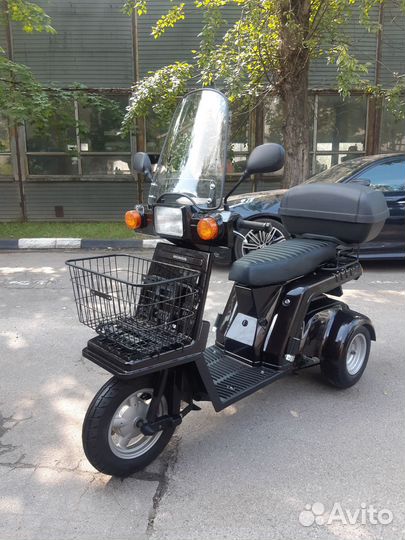 Honda gyro x-3 'двушка' цвет 'porsche' из Японии