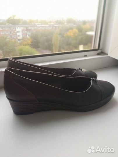 Туфли женские 37 размер натуральная кожа новые