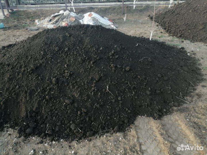 Плодородный грунт чернозем