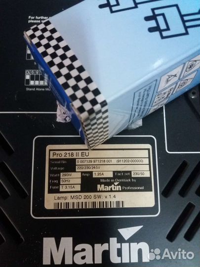 Сканеры martin PRO 218 2шт +USB dmx