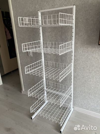 Стеллаж разборный металлический