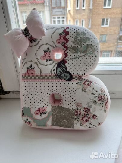 Мягкие буквы подушки