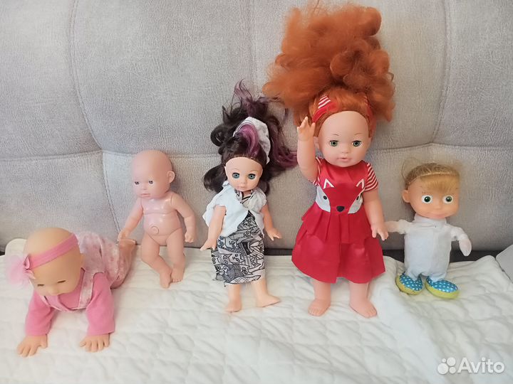 Игрушки куклы пакетом