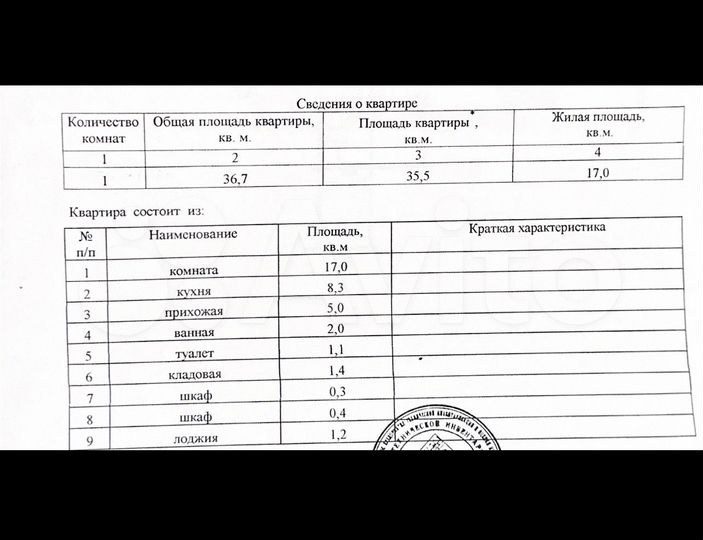 1-к. квартира, 36,7 м², 3/5 эт.