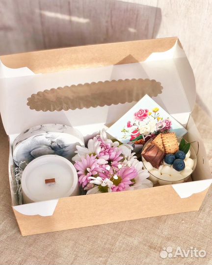 Подарок на День рождения, боксы, наборы