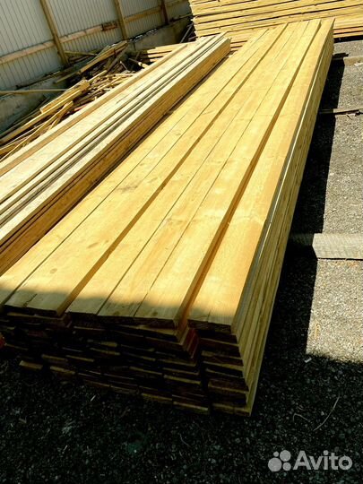 Доска обрезная 25х150х6000мм с доставкой