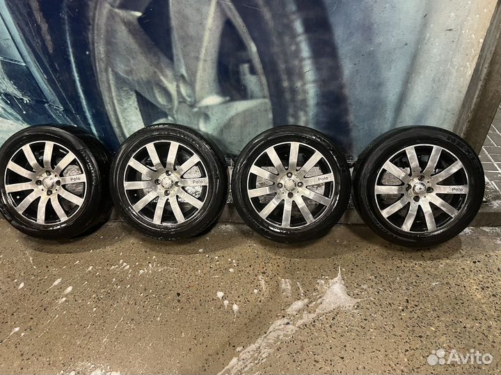 Литые диски р 15 на ваз с шинами