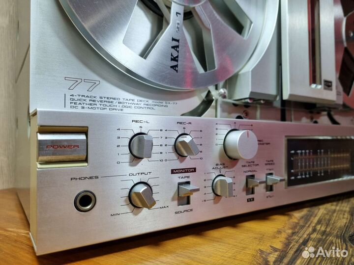 Катушечный магнитофон Akai GX-77