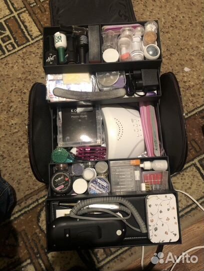 Сумка-чемодан для маникюра