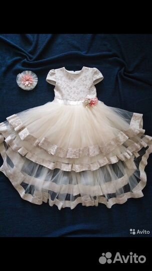 Платье нарядное 116-122