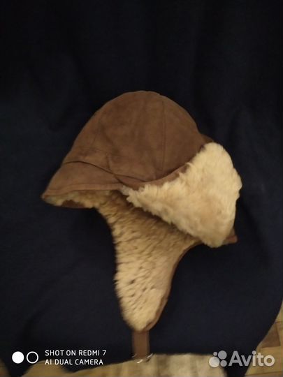 Детская меховая шапка, на 4-6 лет