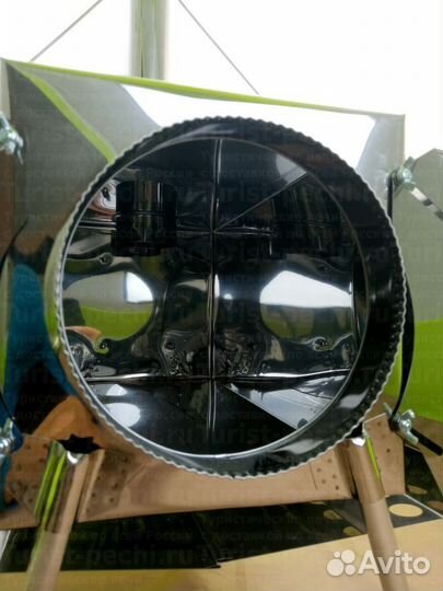 Печь для палатки Пошехонка Средняя на 30 л. c 3D э