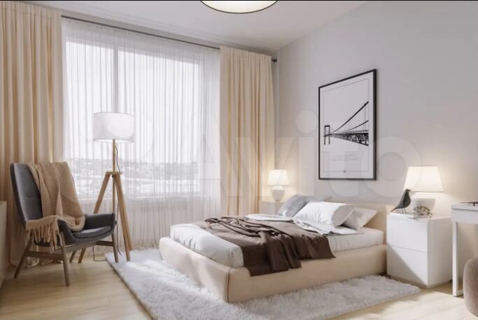 1-к. квартира, 37 м², 7/12 эт.