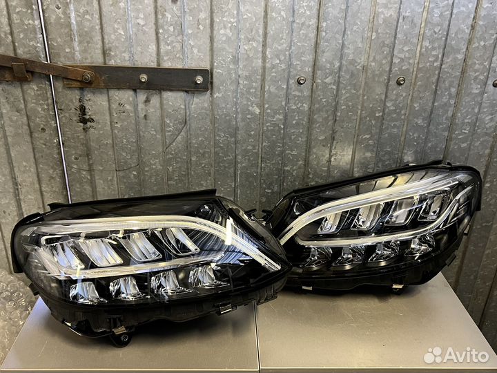 Фары Mercedes W205 рестайлинг