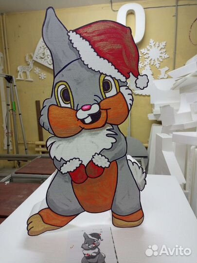 Фигуры, буквы, цифры из пенопласта