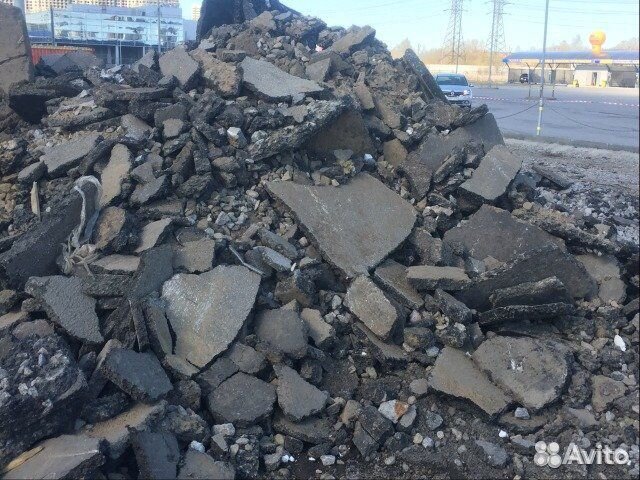 Бой асфальта Лом асфальта