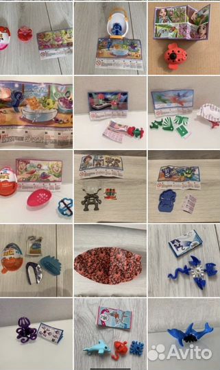 Киндер сюрприз обмен