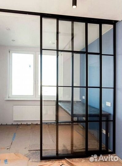 Раздвижная каскадная перегородка