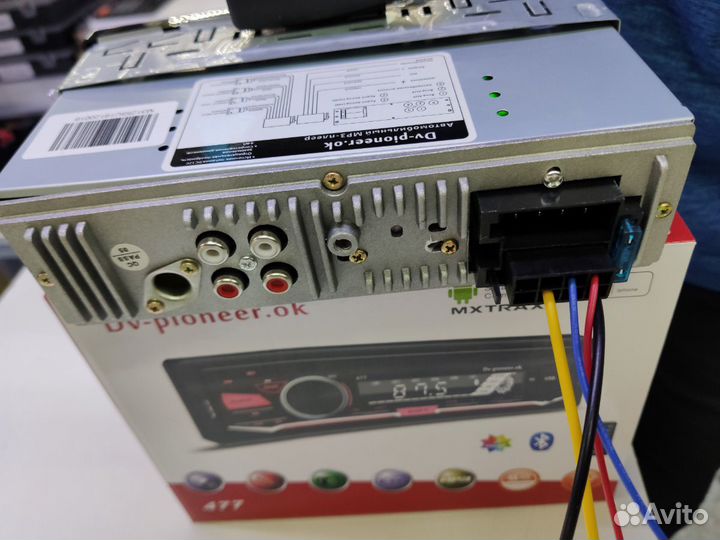 Магнитола Pioneer с пультом на руль,RGB подсветка