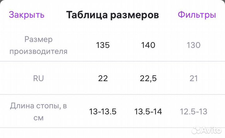 Сандали неман 140 размер 22,5