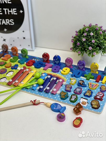 Развивающий сортер, металлофон