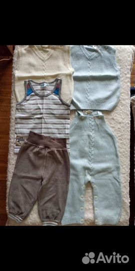 Пакет одежды для мальчика 12 м.(5 шт.)