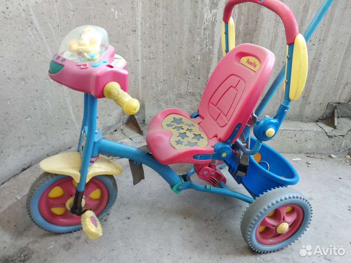 Трехколесный велосипед детский