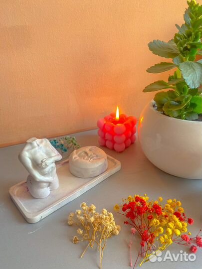 Статуэтки и фигурки Набор гипсовых статуэток4