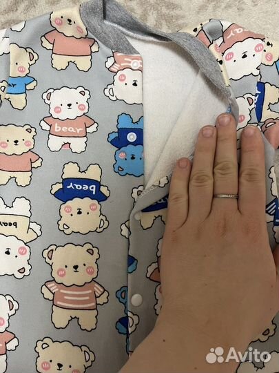 Флисовый комбинезон 74