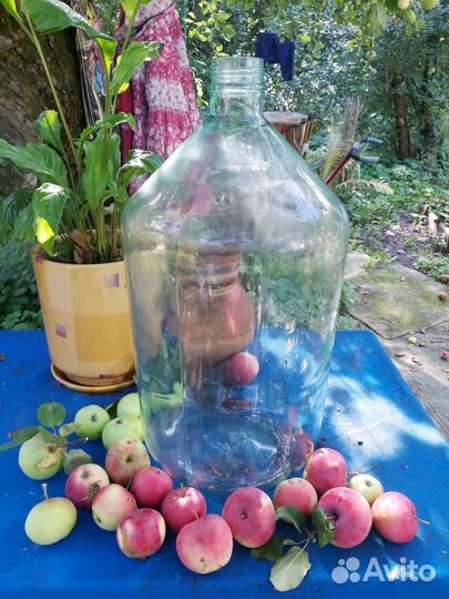 Бутыль стеклянный 30 литров