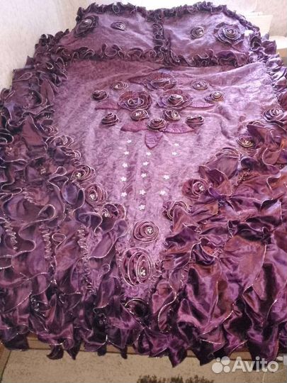 Покрывало плед бу