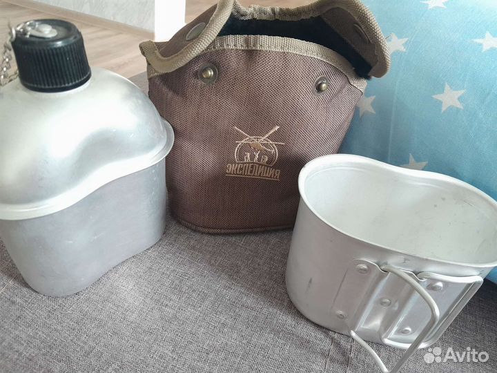 Фляжка и которелок фирма Экспедиция