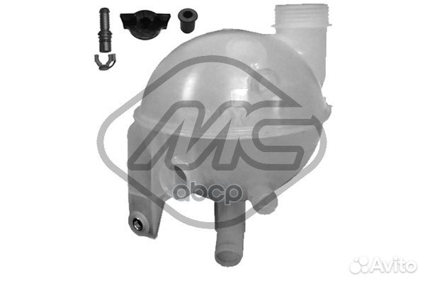 Расширительный бачок радиатора охлаждения 03780