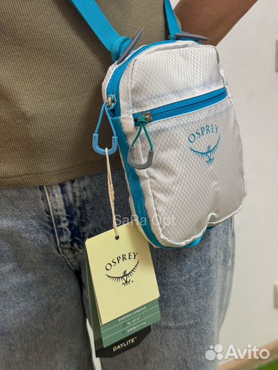Сумка osprey через плечо / на пояс белая опт