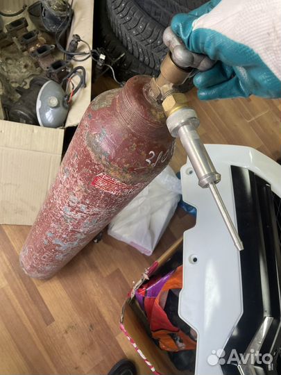 Гелевый баллон для шаров с насадкой