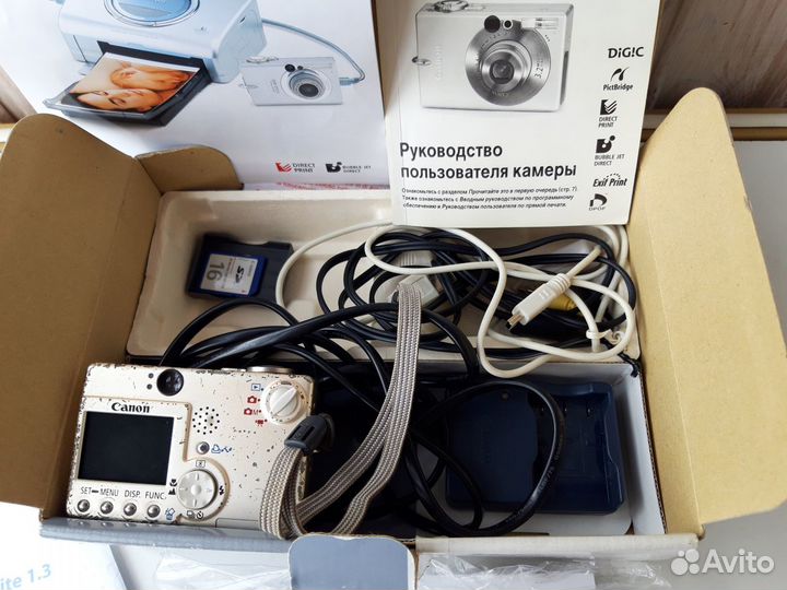 Фотоаппарат Canon Digital Ixus IIs на запчасти