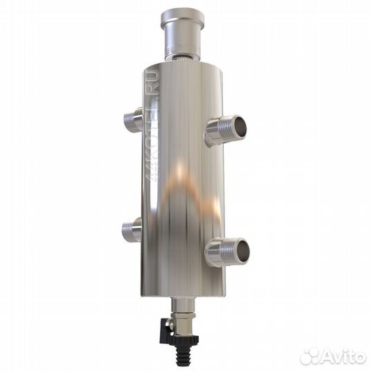 Гидрострелка 40 кВт 1 контур нержавейка aisi304