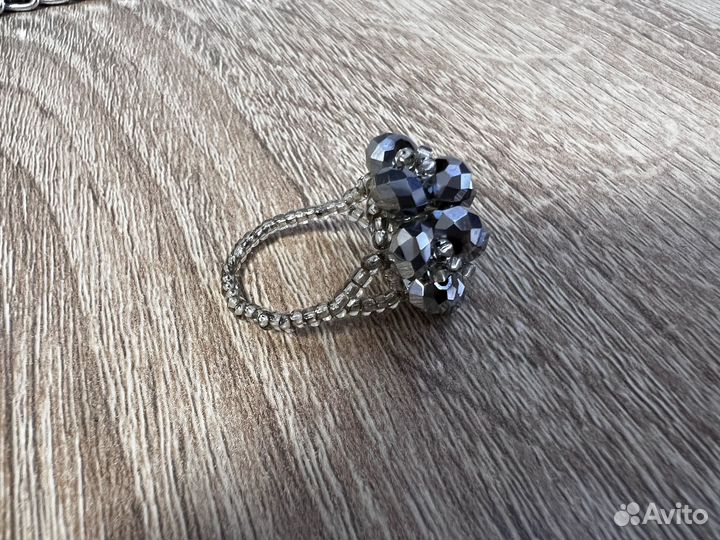 Браслет, серьги, кольцо