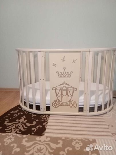 Детская кроватка Северянка 6в1