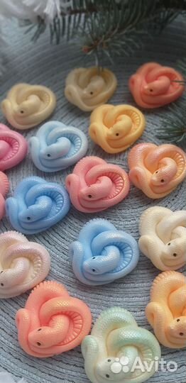 Змея. Мыло- подарок. Символ 2025