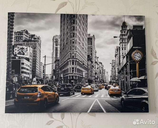 Картина на холсте (фотопостер) 50/70