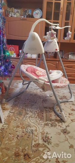 Электронные электрические качели graco