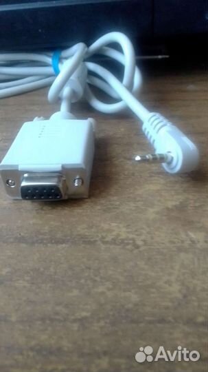 Кабель RS232 DB9 F 6P mini-jack, 3,5 мм