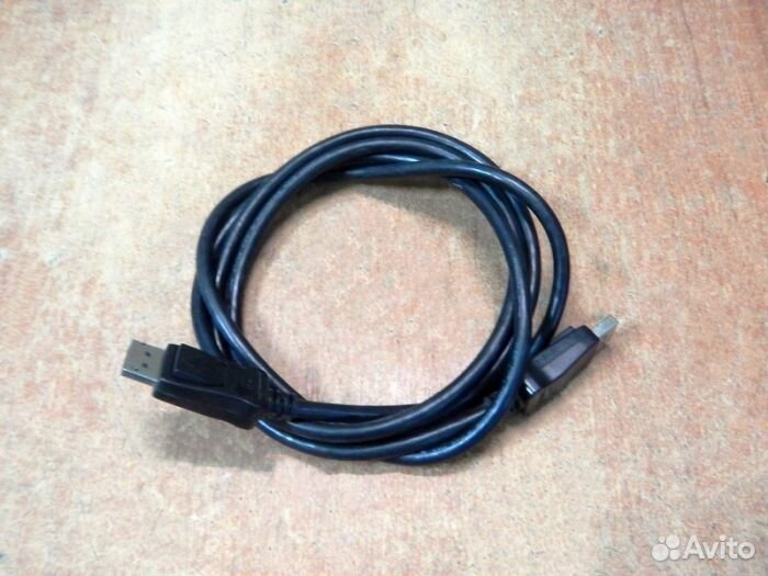 Кабель DisplayPort 1.8 м 20M/20M черный