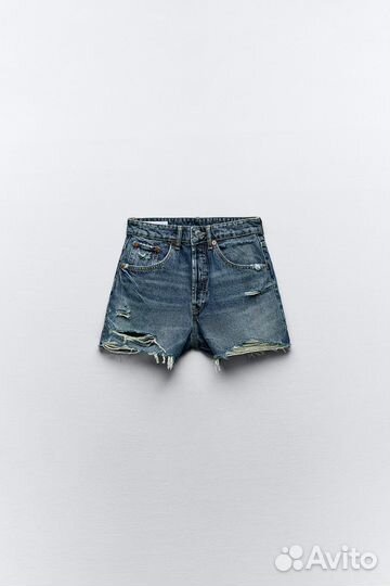 Джинсовые шорты Zara 36-38 EUR