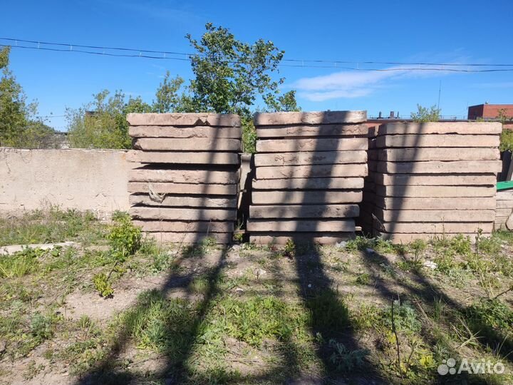 Плиты дорожные бу 3х1,75